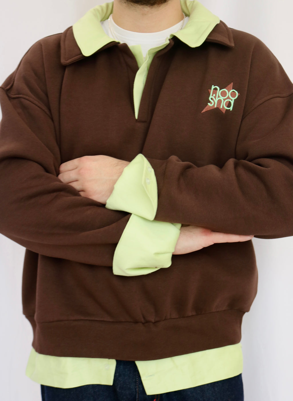 Lime Soda Oversized Polo